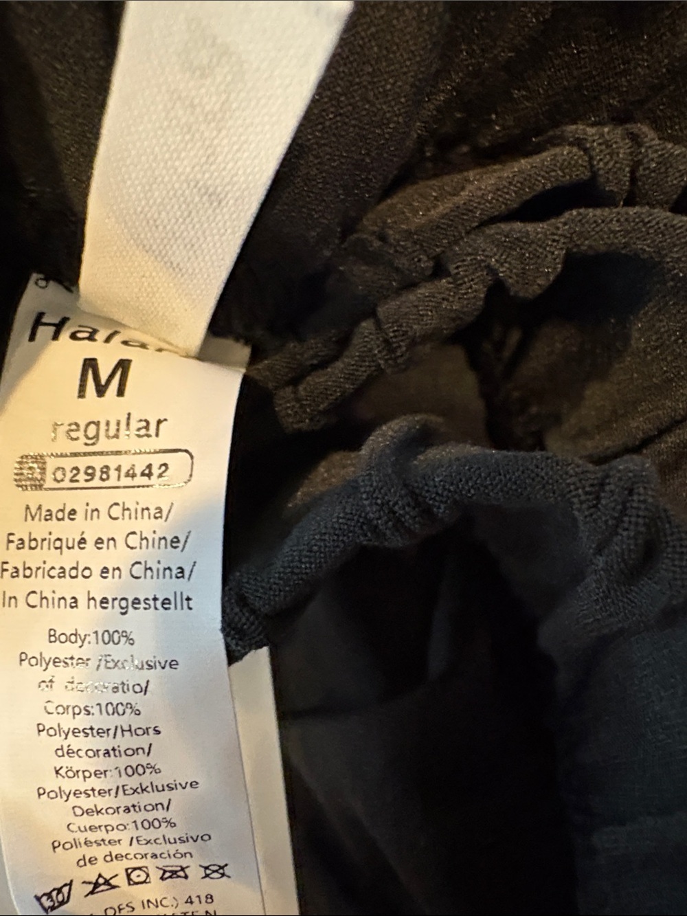 New HALARA Black Flare High-Rise Lounge Pants - Picture 4 of 10